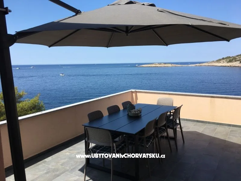 Terasa s izravnim pogledom na Jadran